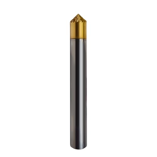 Fresa de carburo recubierta TiN SK1 doble corte miniatura 1