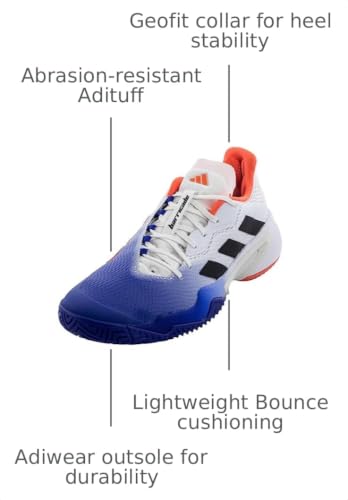 Image of Adidas Men's Barricade Clay Tennis Shoe