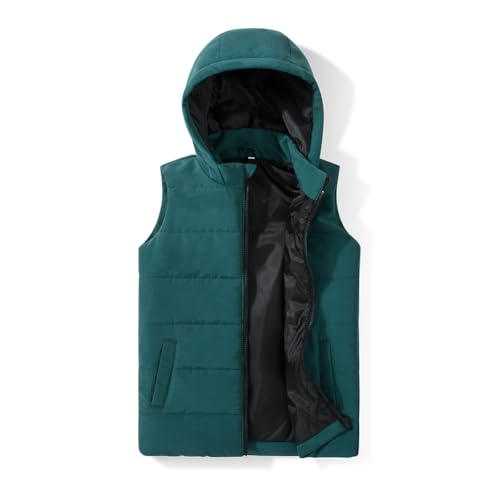 Image of SNOW DREAMS Girls Puffer Vest Lightweight Sleeveless Jackets Hooded Winter Fall Vests Quilted Coat