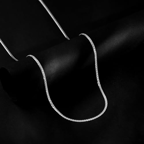 Image of GIVA 925 Silver Box Chain For Him| Gifts for Men and Boys | With Certificate of Authenticity and 925 Stamp | 6 Months Warranty
