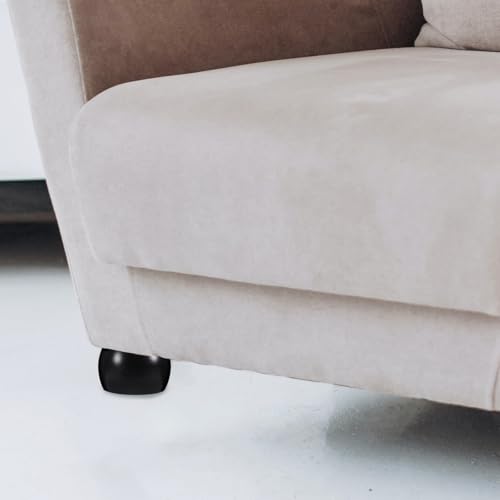 Patas de madera redondas INOOMP para elevar y transformar el sofá o los armarios de tu salón 6