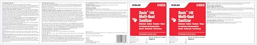 Ecolab Oasis™ 146 Multi-Quat Sanitizer