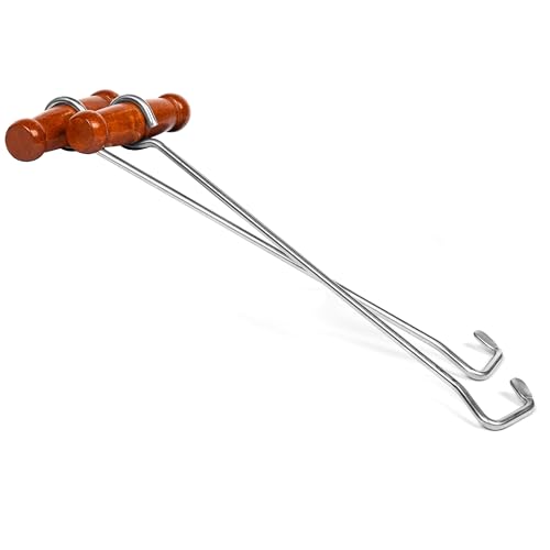 HOUNDSBAY Cowboy Boot Hooks for Men and Women - Boot Puller With Long Handles - Boot Hooks for Pulling on Boots - Cowboy Boot Accessories