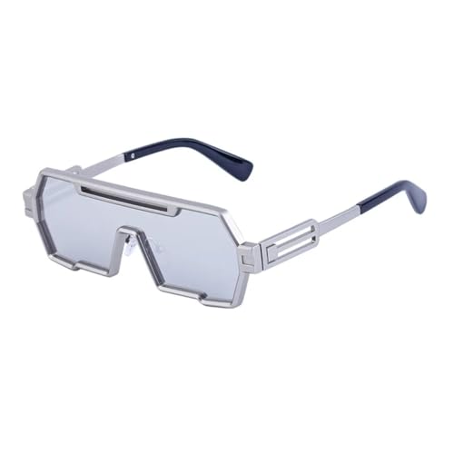 Lunettes de soleil punk vintage en métal contre l'éblouissement avec filtres UV400