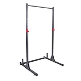 CAP Barbell Power Rack with Pull Up Bar & Attachments - Squat Rack & Strength Training Power Cage for Home Gym - Carbon