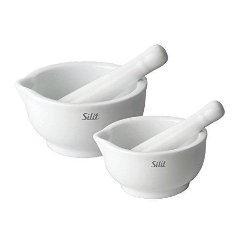 Silit Profi Mortero de porcelana, Blanco