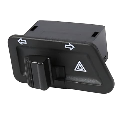 Image of Cloudzy Universal Parking Hazard Switch With Indicator Switch Motorcycle Warning Light Switch (1)