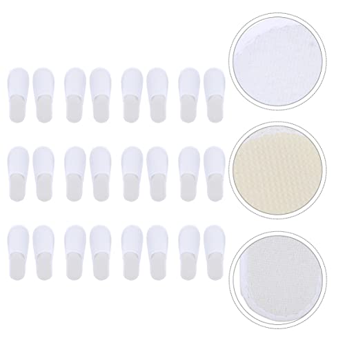 minkissy 36 pares de chinelos, arremesso para viagem, spa, anti-descartável, chuveiro fechado tamanh