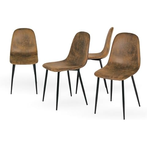 Homy Casa Set of 4 Soft Dining Chairs Cover
