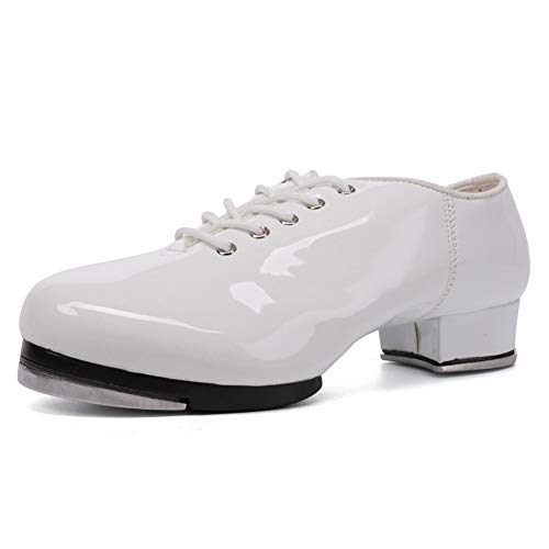 HROYL Women & Men Tap Shoes Unisex Tap Dance Shoes Women Girls Tap Shoes for Jazz Tap Shoes,CLdance52