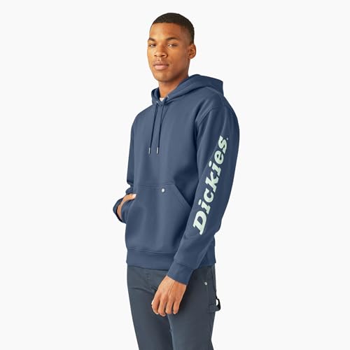 Dickies Men's Wordmark DWR Pullover Fleece3