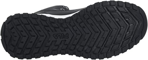 FILA Femme Lance XXI Botte Tendance, Black-Castlerock, 41 EU Étroit