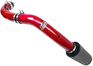 HPS Performance Red Cold Air Intake Kit Cool Long Ram CAI Compatible for 2015-2020 Ford Mustang Ecoboost 2.3L Turbo , 837-575R