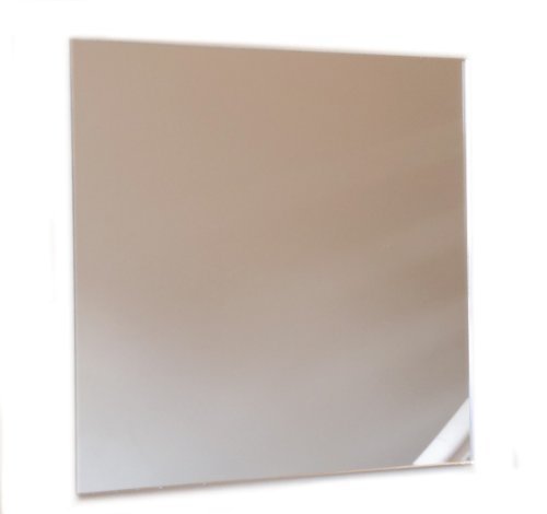 Image of Super Cool Creations Square Mirrors Pack of 10, 9cm x 9cm Acrylic Safety