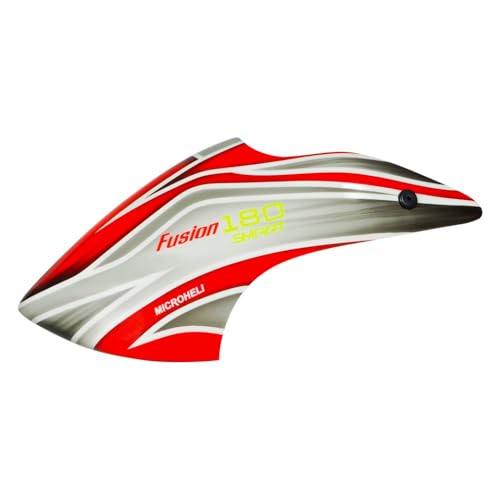 Microheli Airbrush Fiberglass Smosky Canopy - Blade Fusion 180 Smart