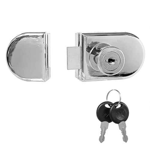 B408 No-Drill Glass Lock