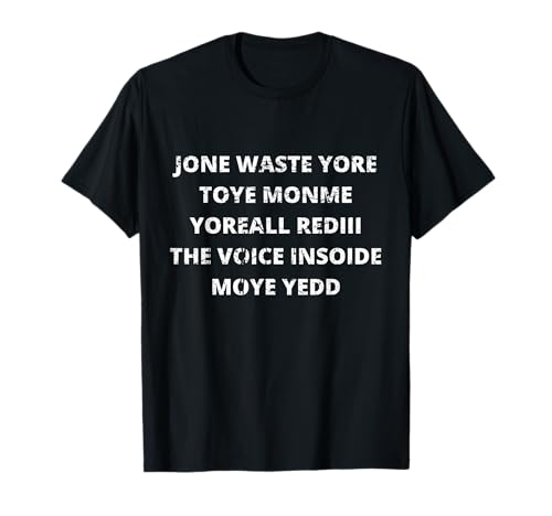 Jone Waste Yore Toye Momme Yorall RedIII Sprachmodus gebraucht T-Shirt