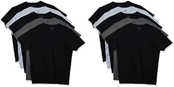 Gildan Men's V-Neck T-Shirts 5 Pack 