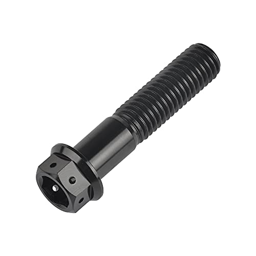 Tornillos de cabeza hexagonal de titanio M10x45mm para automoción y chasis 5