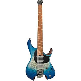 Ibanez QX54QM-BSM Blue Sphere Burst Matte – Guitare électrique (+ housse) - Les Beatles, Paul McCartney, John Lennon, RIngo Starr, George Harrison Ibanez QX54QM-BSM Blue Sphere Burst Matte - Guitare électrique (+ housse) – Image 2