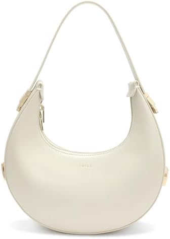 Keyli Shoulder Bag for Women 3 Ways Adjust Strap Clutches Hobo Purses Fashionable Casual Tote Handbags with 2 Zipper Closure