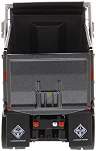 Miniatura 7 de para DIECAST Masters International HX620 Camión volquete 71013 en blanco con pistola metal gris cama 150 DIECAST modelo acabado camión