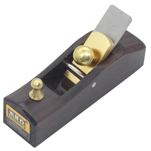 Ebony Mini Light Plane Kit DIY Hand Planer Hands Block Plane Woodwork Tools for Carpenter, Woodworking, Craftsman