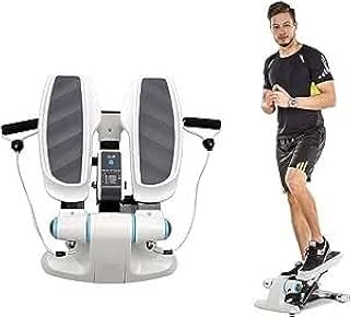 KURKUR Steppers for Exercise, Mini Stair Stepper with Res Stepper Exercise Machine,Household Silent Twist Fitness Steppers Equipment for Office Household Gym Indoor Aerobic Workout