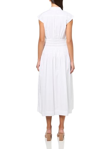 Robe Midi Lucky Brand au Bustier Smocké et Coupe Ajustable Unique