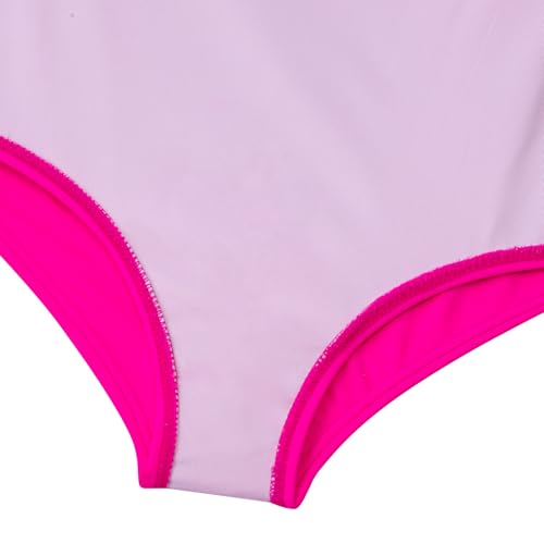 Image of Alakuoti Girls One Piece Swimsuits Cutout Ruffle Bathing Suit Quick Dry Beach Swimwear with Adjustable Strap 5-14 Years