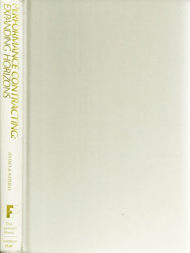 Buy Performance Contracting: Expanding Horizons — BookShops.in