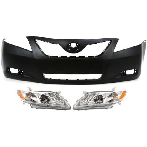 APOMONO Auto Body Repair for Toyota for Camry 2007-2009 with Bulbs Left and Right Side Left or Right Set of 3