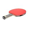 Killerspin Diamond TC Ping Pong Paddle, Advanced Table Tennis Paddle, Memory Book Paddle Case, Red/Black