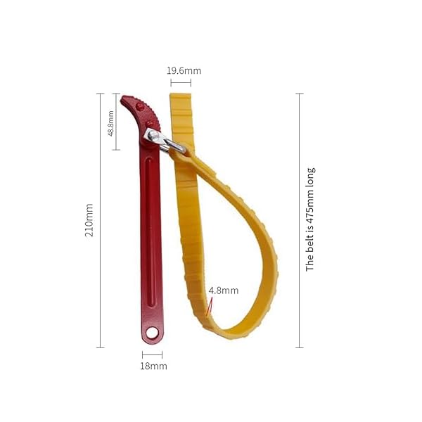 Kliplinc 12-Universal-Wasserreiniger, Verstellbarer Schraubenschl¨¹ssel, Kettenwerkzeug, Universelle Abnehmbare Anti-Rutsch-Filterelemente, Wiederverwendbar – Bild 7