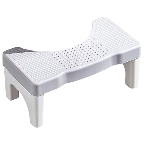 Healvian Descanso Para Os Pés Otomano Banquinho Pp Banheiro Banquinho Toalete Agachamento Escabelo D