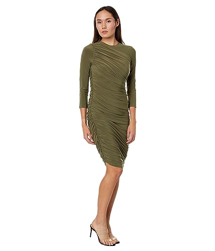 jersey cocoon dress PAPER JERSEY PRINTED SHORT COCOON DRESS – NAOKI TAKIZAWA main image 0