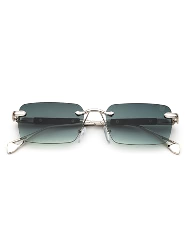 Image of HASHTAG EYEWEAR Men's Stylish Fashion Sunglasses | UV400 Protection | Branded Metal Frame | Trendy Eyewear for Men | Summer, Outdoor, Driving, and Beach Use |Lightweight and Comfortable