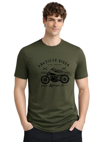 Image of ADRO Mens Printed T-Shirts Pack of 3 | 100% Cotton Regular Fit Graphic Tshirt | Breathable Stylish Casual T Shirt Gym Travel Summer T Shirts