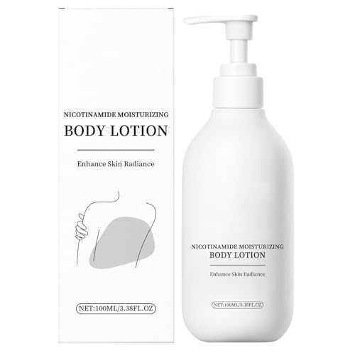Loción del cuerpo hidratante, humectación profunda, 100 ml, crema hidratante para mujeres, loción humectante facial, no grasosa, para todos los tipos de piel, incluida la piel sensible.