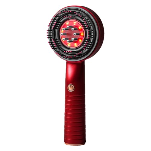 Masajeador Eléctrico De Cabelludo Para Crecimiento Capilar - Exfoliador De Cabeza Con Dispensador De Aceite - Portátil 3 Modos Multiusos para Mujer en Casa SPA Ducha Viaje