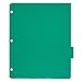 Mead Tab Dividers with Pocket, 3 Hole Punch, Fits 3 Ring Binder, Assorted Colors, 5 Pack (20038)