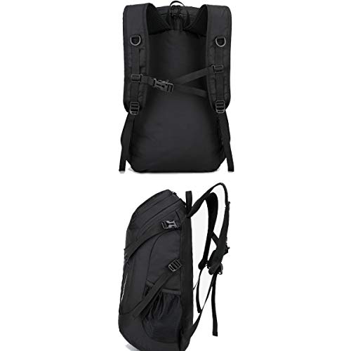 Sac à dos pliable de voyage 30L imperméable et compact gris - 2