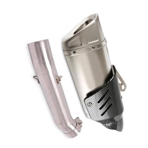 Tuyau d'échappement 51 mm et silencieux en acier inoxydable pour moto VOGE LX500-A 500DS