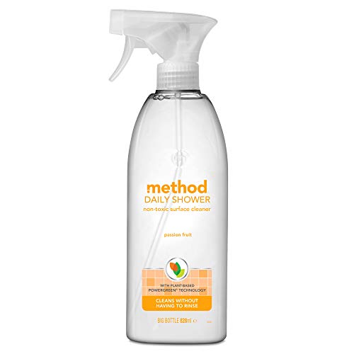 Method Daily Shower Surface Cleaner Spray Passion Fruit, 828ml