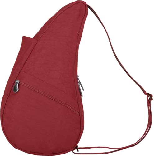Image of AmeriBag Healthy Back Bag 17 inch Nylon Crossbody Sling | Organized Ergonomic Shoulder Bag for Everyday Use, Travel & Walking Comfort