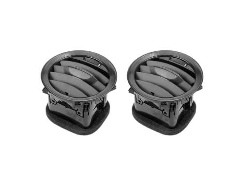 Grille d'aération Corsa D et Adam couvercle de ventilation noir brillant x2