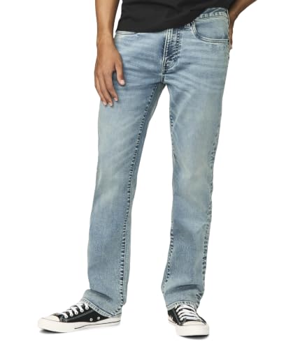 Image of Buffalo David Bitton Men's Six Slim Fit Jean in Spirit