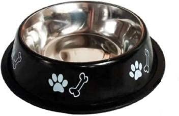 Set Pet Round Large Printing Coloerfull Stainless Steel Food Bowl For Dogs & Cats 850-1000 Ml 1 Pcs,?8 cm,H_4 cm,W_8 cm (B09WZ9W89Z) Amazon Price History, Amazon Price Tracker