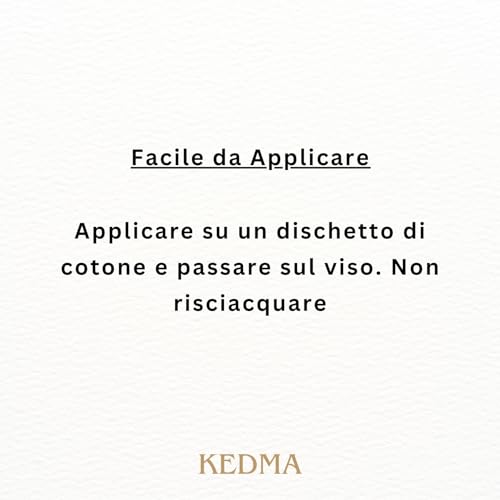 Kedma - Tonico Viso All'aloe Vera E Minerali Del Mar Morto - Detergente Ed Equilibrante - Per Tutti I Tipi Di Pelle - 180Ml - 8