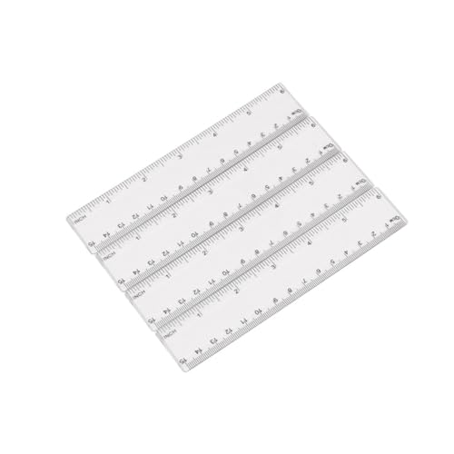 Housoutil 20個 プラス の定規 センチメートル 測定 単純 ー 教室用品 ために